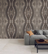 24" x 48" New Onyx Opera Anthracite Bookmatch White Polished Wall & Floor Tile
