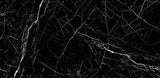 24" x 48" Pietra Black Polished Porcelain Wall & Floor Tile