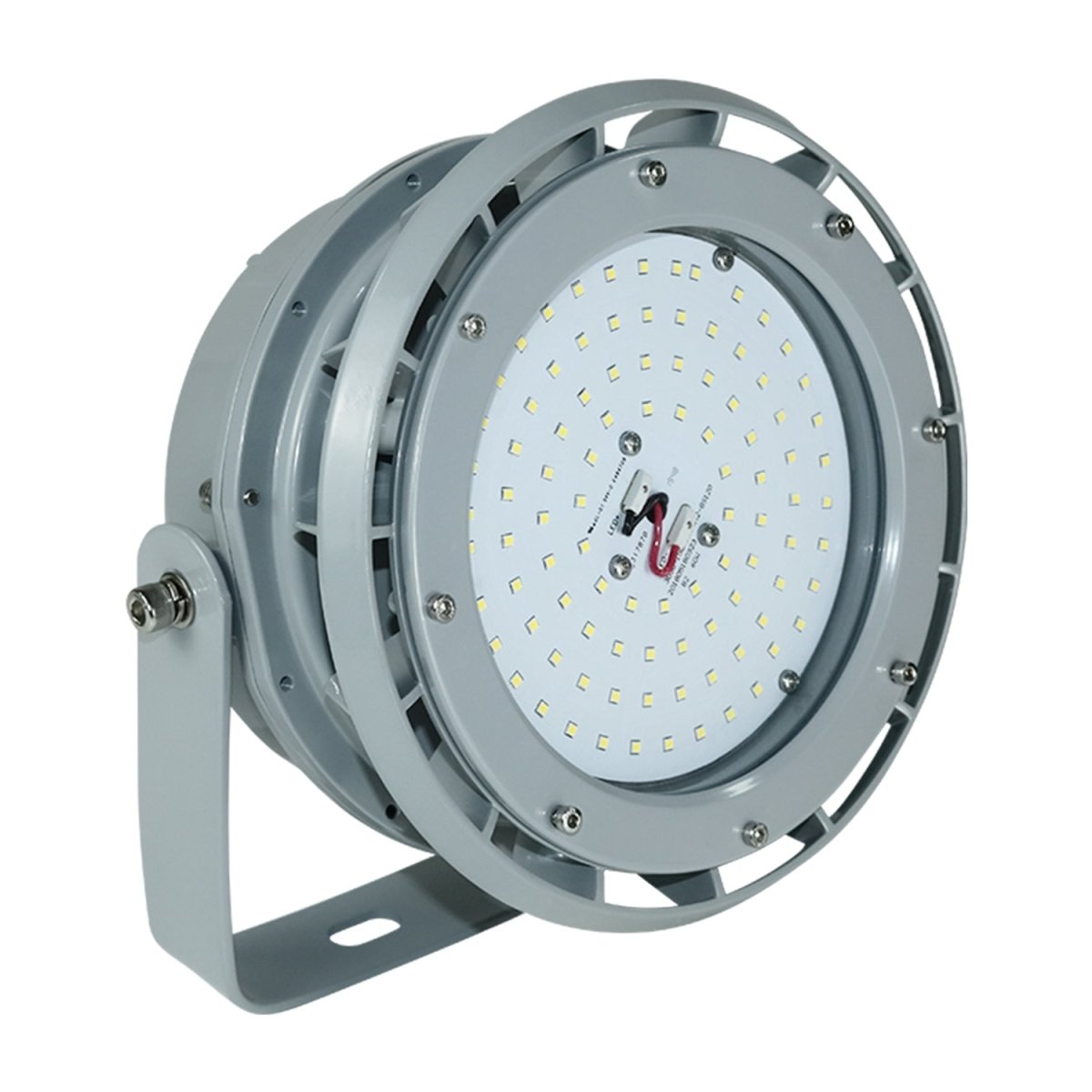 250 Watt LED Explosion Proof Lighting, B Series, Dimmable, 5000K, 35000LM, AC100-277V, IP66, Ideal for Oil & Gas Refineries, Drilling Rigs, Petrochemical Facilities