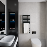 12 x 24 in Coliseo Graphite Matte Pressed Glazed Porcelain Tile