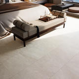 20 X 20 In Lumino Ivory Matte Pressed Glazed Porcelain Tile