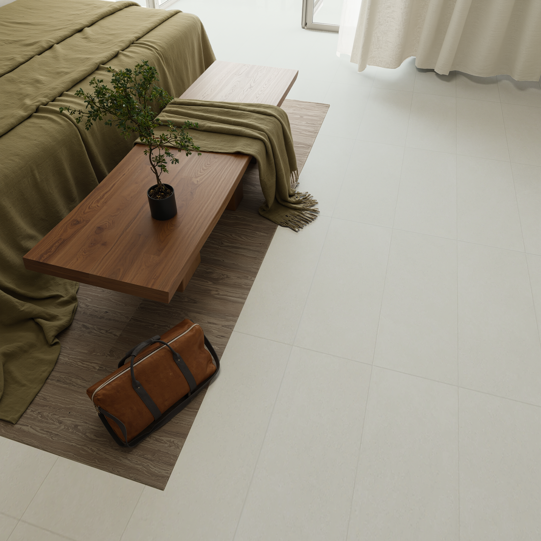 12 x 24 in Artifact Dawn Matte Pressed Glazed Porcelain Tile