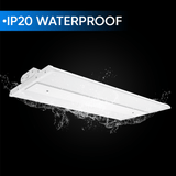 2FT LED Linear High Bay Shop Light, 110W, 5700K, 15000LM, 120-277VAC, 0-10V Dim, UL DLC Listed, Linear Hanging Light for Warehouse Workshops-2 Pack