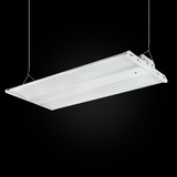 2FT LED Linear High Bay Shop Light, 110W, 5700K, 15000LM, 120-277VAC, 0-10V Dim, UL DLC Listed, Linear Hanging Light for Warehouse Workshops-2 Pack