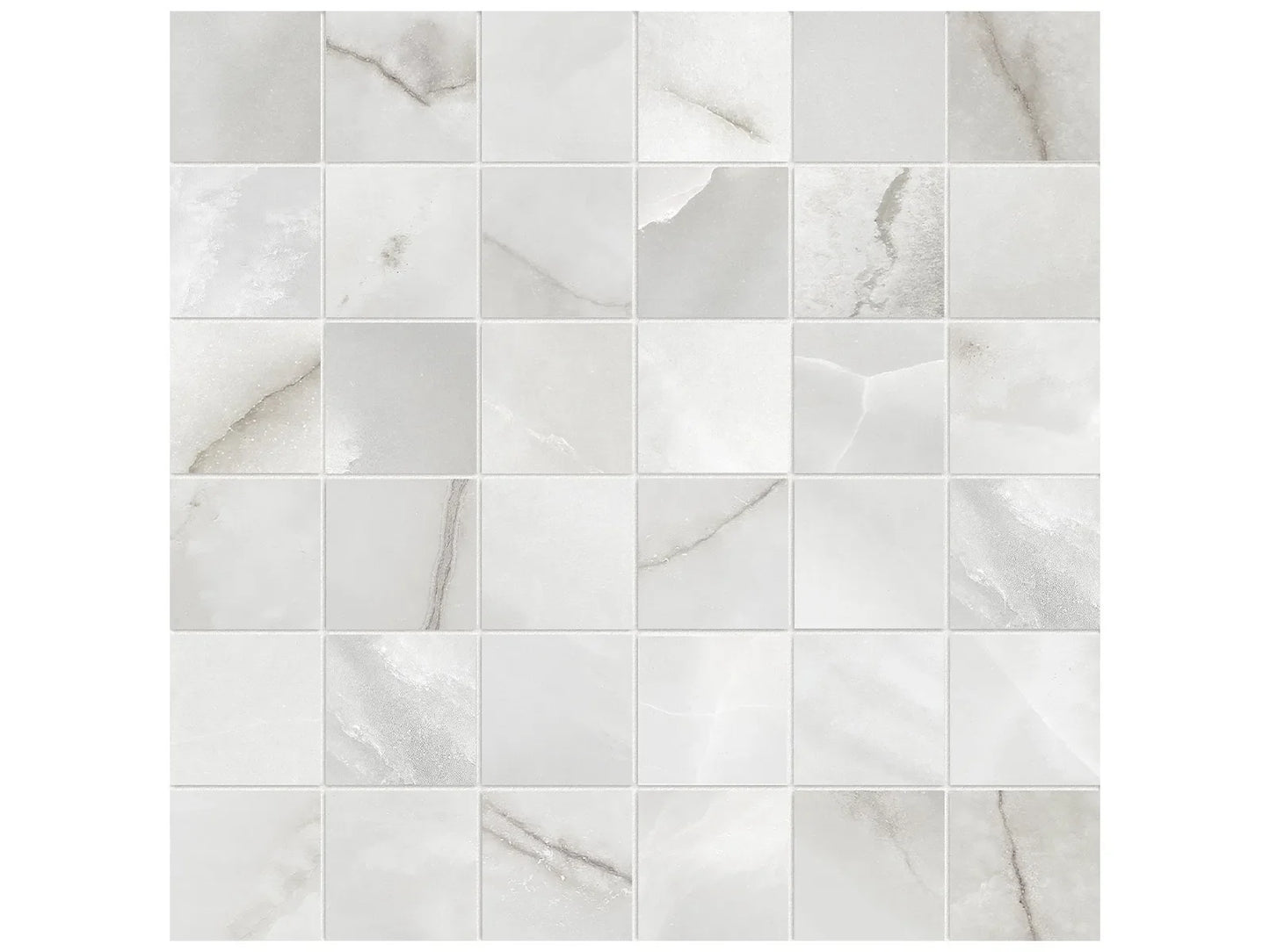 2 X 2 In Lumino Dune Matte Glazed Porcelain Mosaic