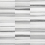 3 in. x 6 in. Fluid Polished Marble Floor and Wall Tile