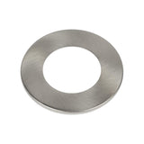 3-Pack Trim Only For Magnetic LED Puck Light, Brushed Nickel