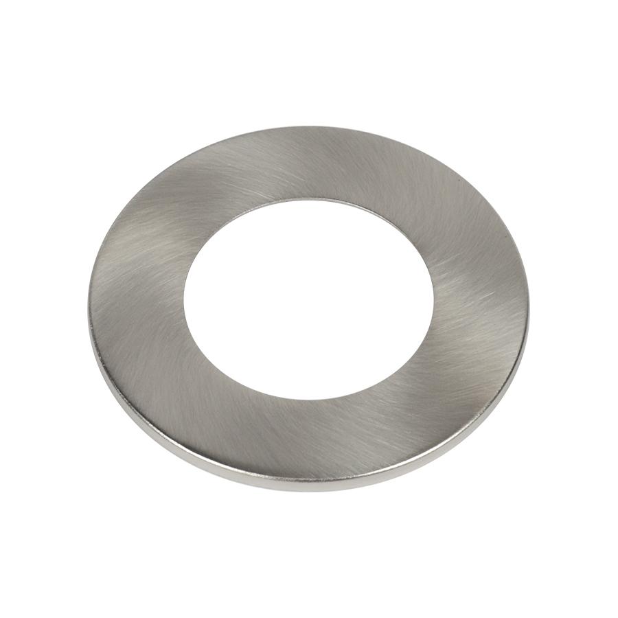 3-Pack Trim Only For Magnetic LED Puck Light, Brushed Nickel