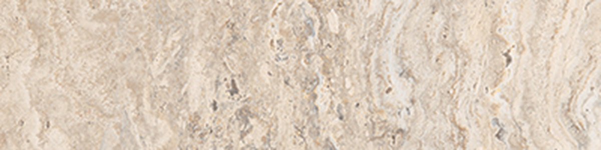 3 X 12 In Antico Ivory Matte Glazed Porcelain Bullnose