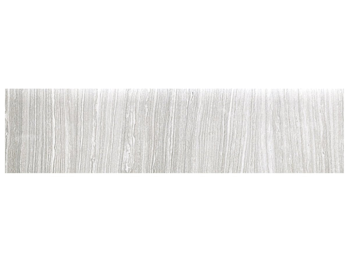 3 X 12 In Eramosa Ice Polished Glazed Porcelain Bullnose