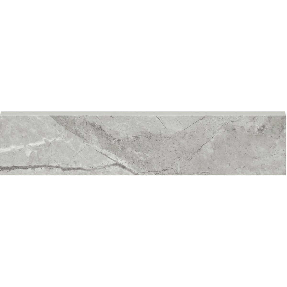 3 X 12 In La Marca Paradiso Polished Glazed Porcelain Bullnose