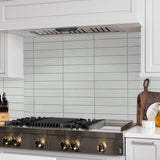 3 x 12 in. Marlow Cloud Matte Pressed Glazed Ceramic Wall Tile