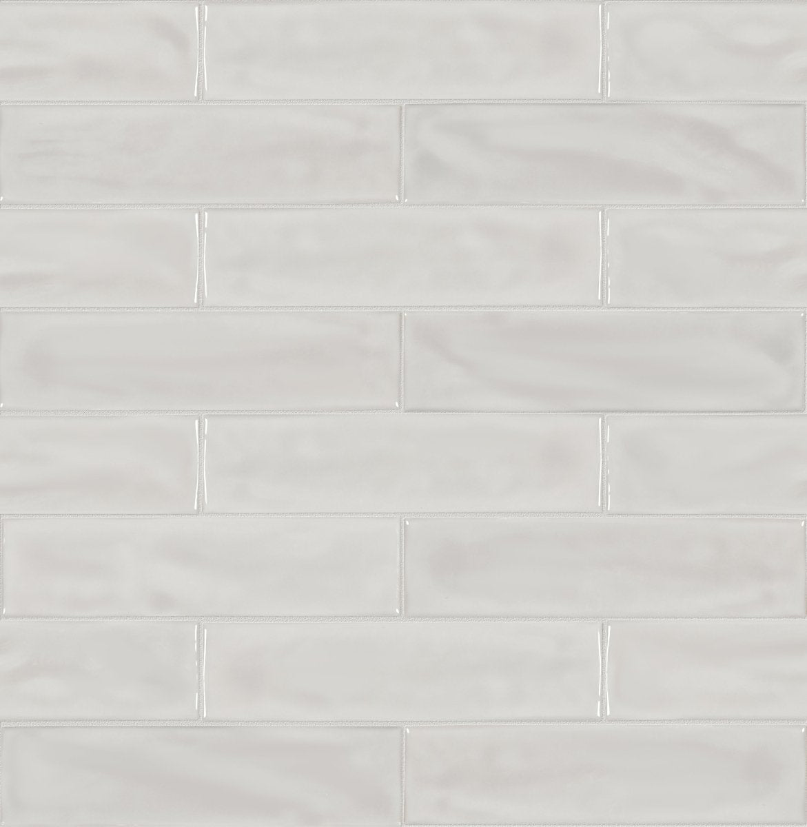 3 x 12 in. Marlow Mist Glossy Pressed Glazed Ceramic Wall Tile