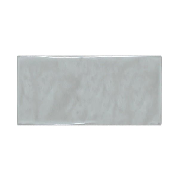 3 x 12 in. Marlow Smoke Glossy Pressed Glazed Ceramic Wall Tile