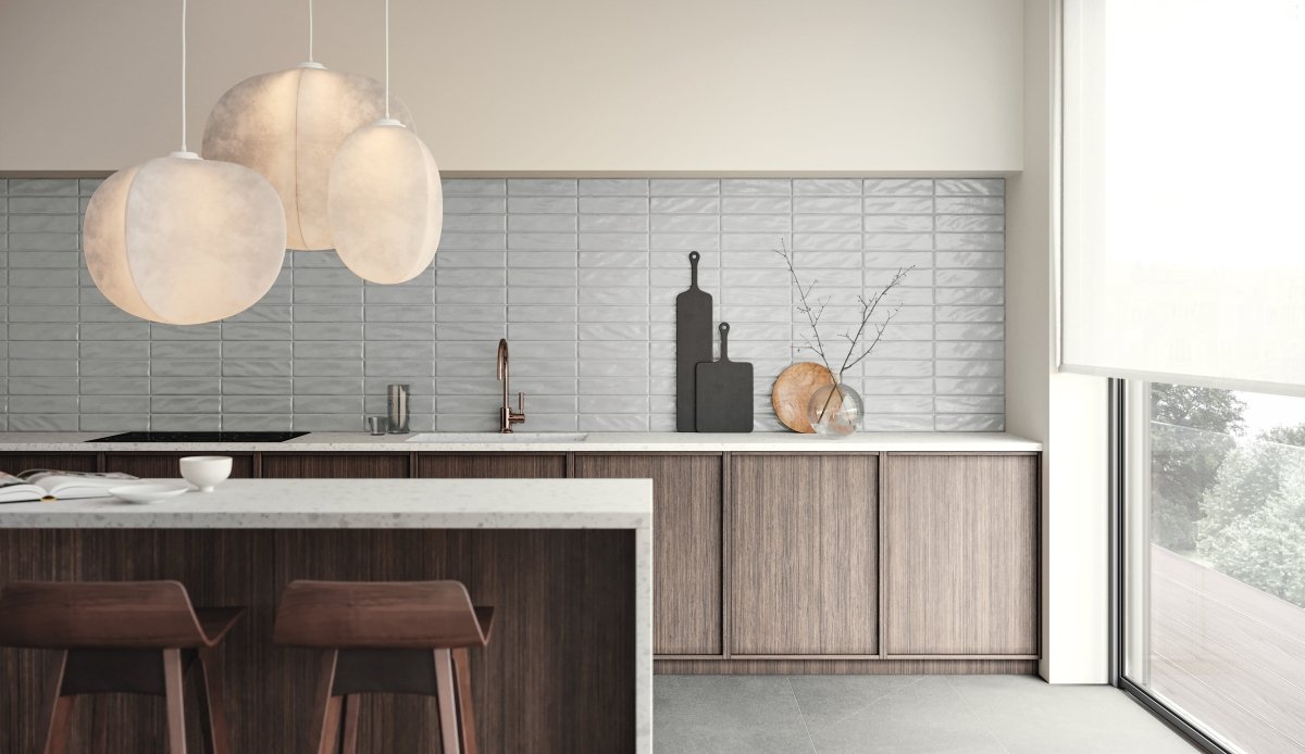 3 X 12 In Marlow Tide Glossy Pressed Glazed Ceramic Tile