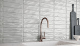 3 X 12 In Marlow Tide Glossy Pressed Glazed Ceramic Tile