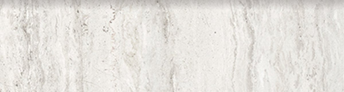 3 X 12 In Precept Ivory Matte Glazed Porcelain Bullnose