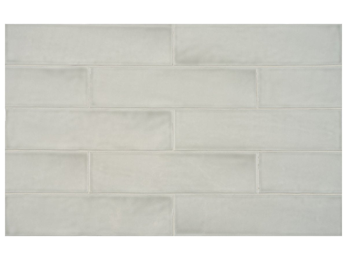 3 x 12 in Teramoda Bamboo Glossy Pressed Glazed Ceramic Tile