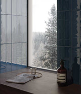 3 x 12 in. Teramoda Ink Glossy Pressed Glazed Ceramic Tile