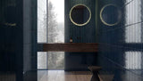 3 x 12 in. Teramoda Ink Glossy Pressed Glazed Ceramic Tile