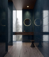 3 x 12 in. Teramoda Ink Glossy Pressed Glazed Ceramic Tile