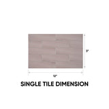 3 x 12 in. Teramoda Petal Pink Glossy Pressed Glazed Ceramic Tile