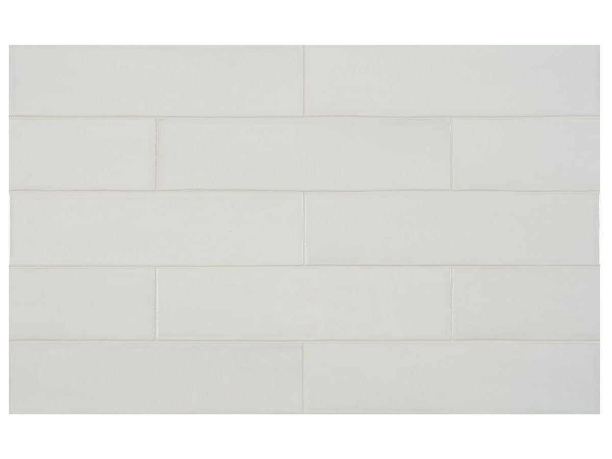 3 x 12 in Teramoda Stone Glossy Pressed Glazed Ceramic Tile