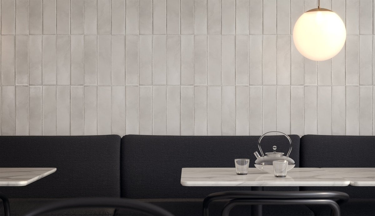 3 x 12 in Teramoda Stone Glossy Pressed Glazed Ceramic Tile