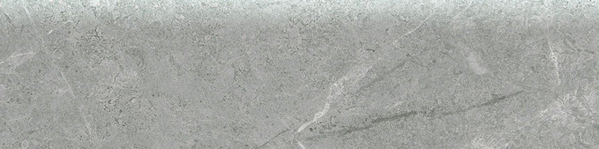 3 X 12 In Torino Argento Matte Glazed Porcelain Bullnose