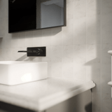 3 X 13 In Bellina Grey Matte Glazed Ceramic Bullnose