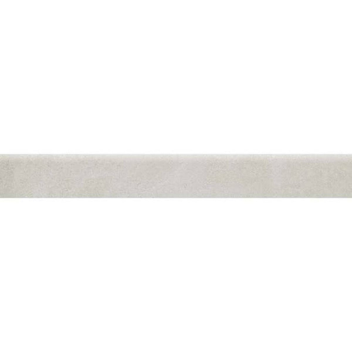 3 X 24 In Industria Zinc Matte Color Body Porcelain Bullnose