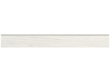 3 x 24 in Mayfair Suave Bianco Matte Glazed Porcelain Bullnose
