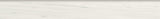 3 x 24 in. Mayfair Suave Bianco Polished Glazed Porcelain Bullnose