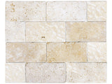 3 X 6 In Ivory Tumbled Travertine
