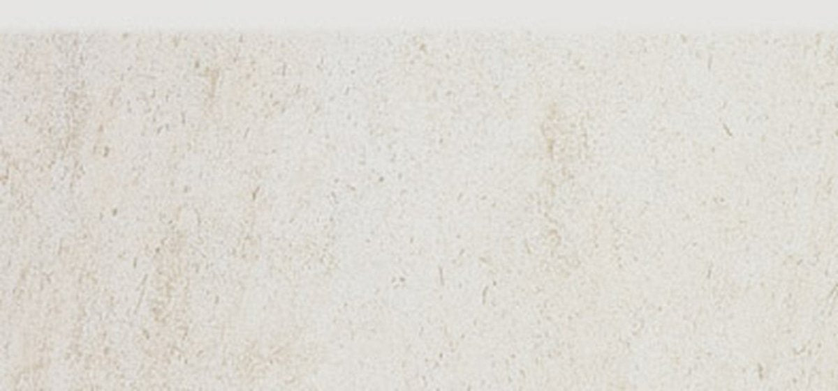 3 X 8 In Cinq Cream Matte Glazed Ceramic Bullnose