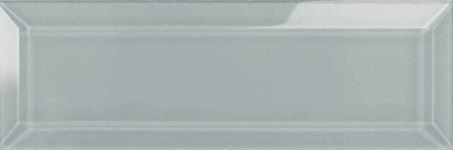 3 X 9 In Beveled Element Shadow Dark Colors Glass Tile