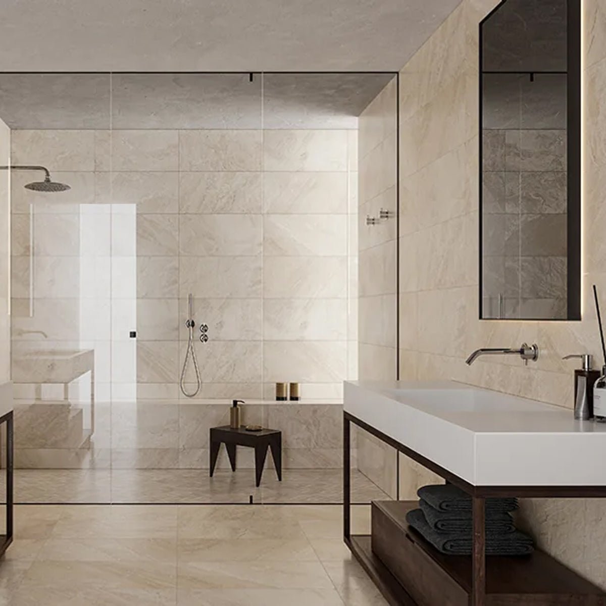 3 X 9 In Impero Reale Honed Marble