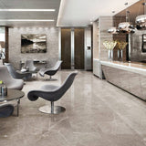 3 X 9 In Ritz Gray Honed Marble
