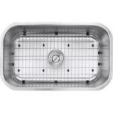 30-inch Undermount 16 Gauge Stainless Steel Kitchen Sink Single Bowl