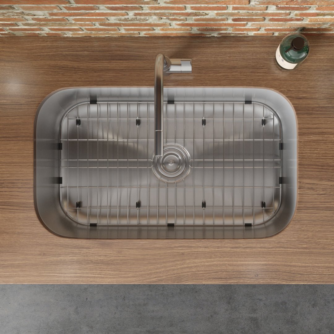 30-inch Undermount 16 Gauge Stainless Steel Kitchen Sink Single Bowl
