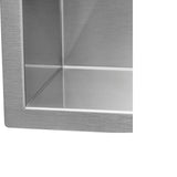 30-inch Undermount 50/50 Double Bowl Zero Radius 16 Gauge Stainless Steel Kitchen Sink