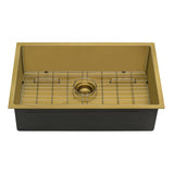 30-inch Undermount Stainless Steel Kitchen Sink 16 Gauge Single Bowl