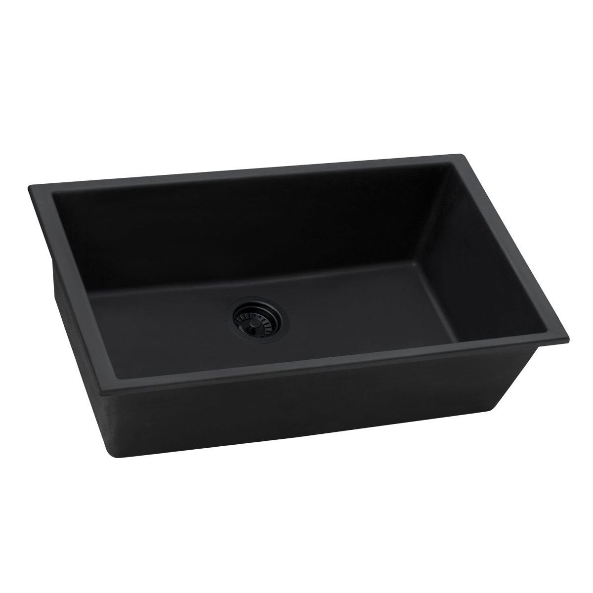 30 x 18 inch Granite Composite Undermount Single Bowl Kitchen Sink
