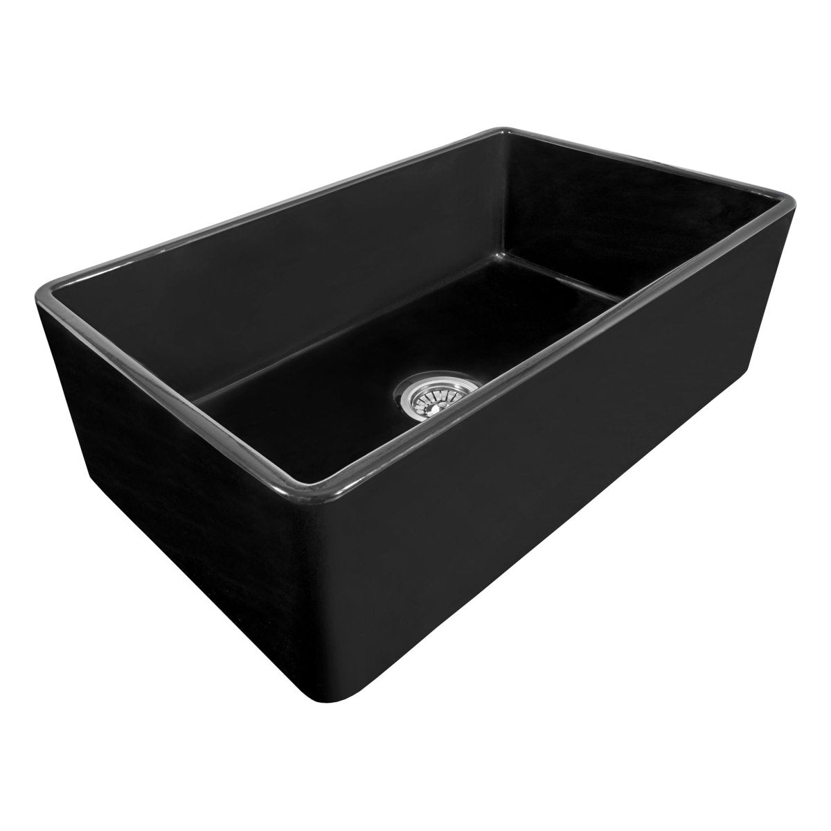 30 x 20 inch Fireclay Reversible Farmhouse Apron-Front Kitchen Sink Single Bowl