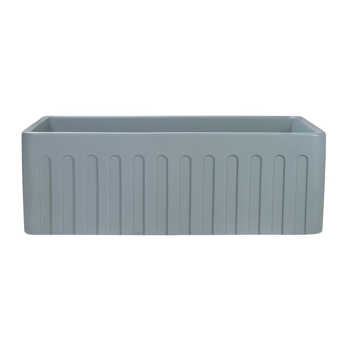 30 x 20 inch Fireclay Reversible Farmhouse Apron-Front Kitchen Sink Single Bowl