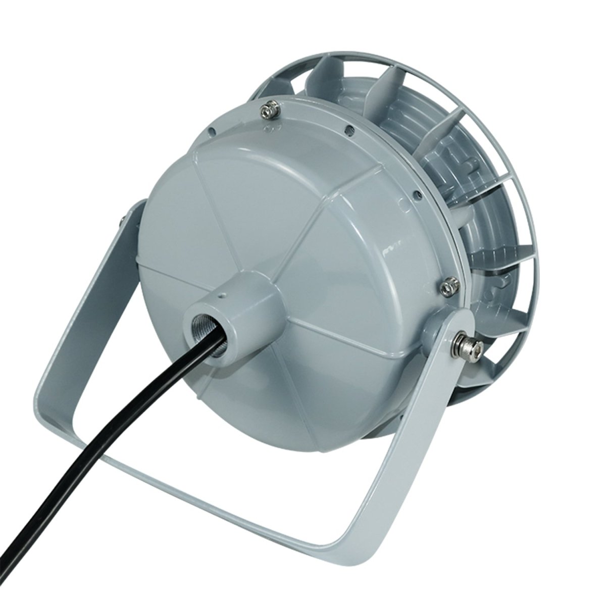 300 Watt LED Explosion Proof Round High Bay Light, B Series, Dimmable, 5000K, 42000LM, AC100-277V, IP66, Ideal for Oil & Gas Refineries, Drilling Rigs, Petrochemical Facilities