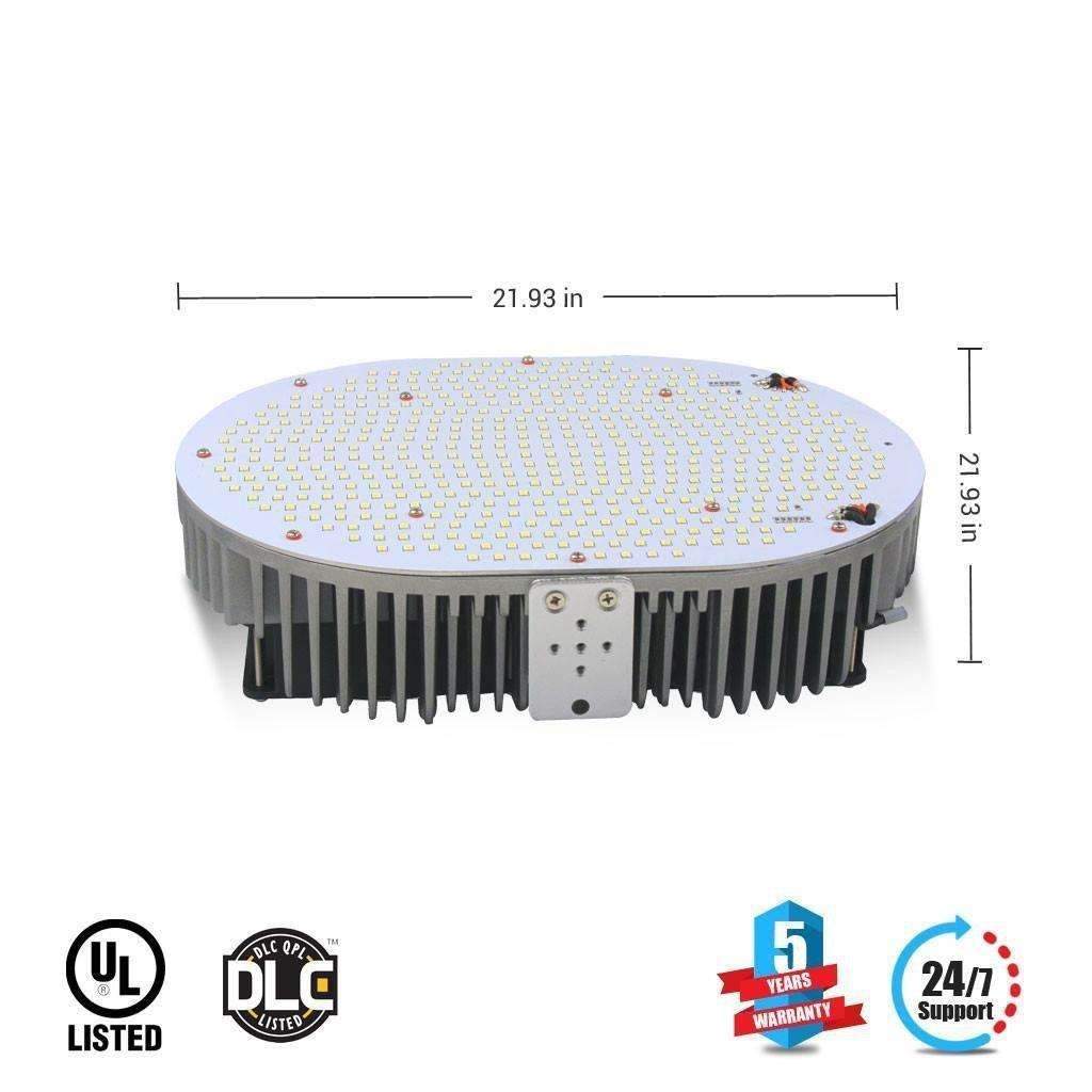 300W LED Shoebox Retrofit Kit Light, 40000lm 5700k UL DLC Approved MEANWELL Driver, Retrofit Lights for Parking Lot
