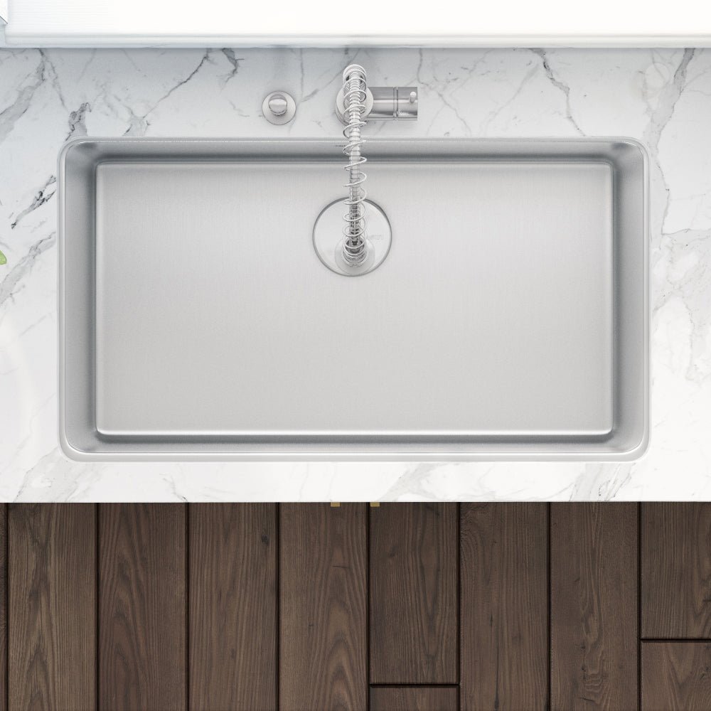 31-inch Undermount Kitchen Sink 16 Gauge Stainless Steel Single Bowl