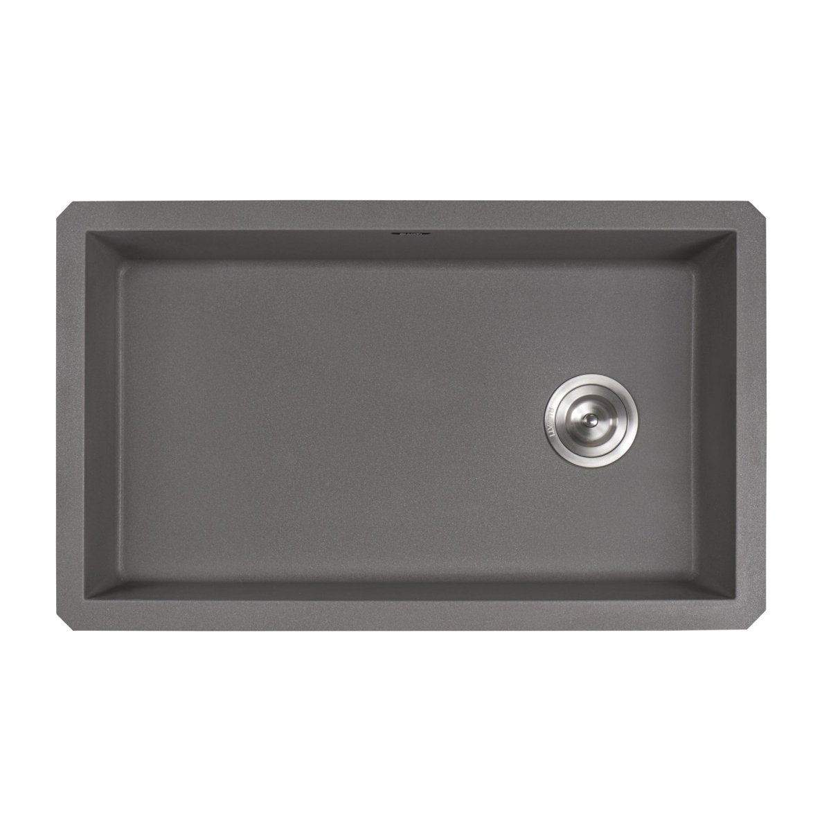 31 x 19 inch Undermount Granite Composite Single Bowl Kitchen Sink