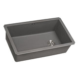 31 x 19 inch Undermount Granite Composite Single Bowl Kitchen Sink